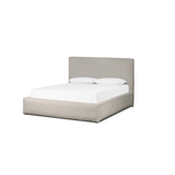 Quincy Bed - Plushstone Linen King