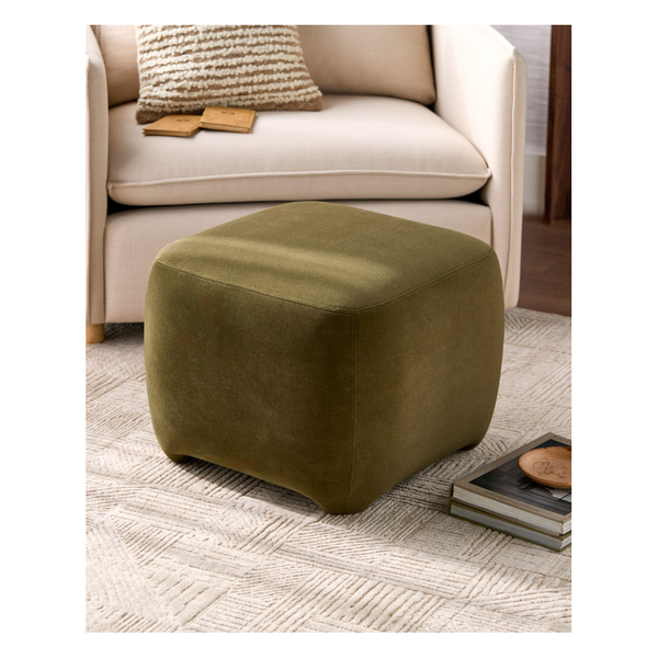 Innaya Ottoman in Green