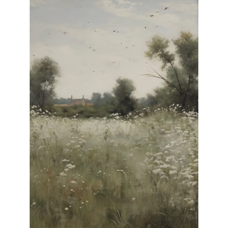 Vintage Field Print