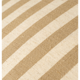 Narrow Stripe Cushion Sand 20" x 20"
