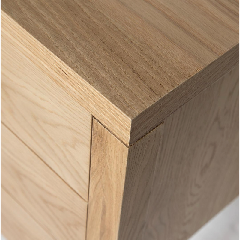 Hara 3 Drawer Dresser in Natural Oak