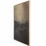 Fog I by Lauren Fuhr w/ Oak Frame