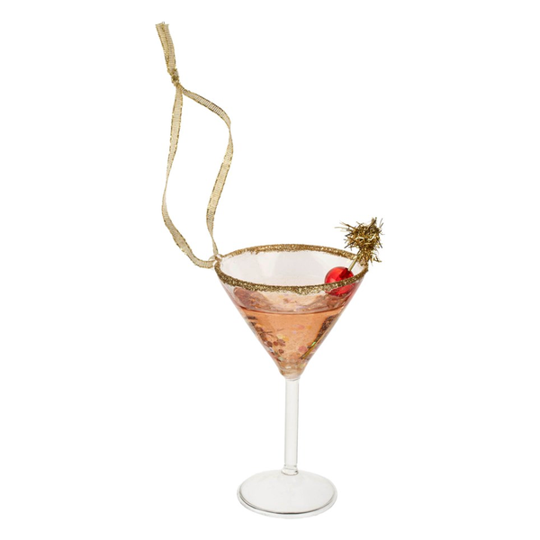 Merry Martini Ornament