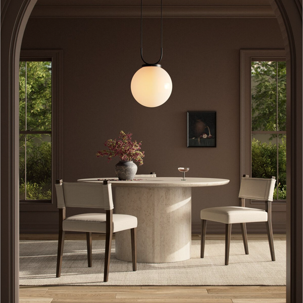Ferris Dining Chair in Nomad Snow