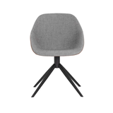 Mccoy Swivel Dining Chair in Cinnamon/November