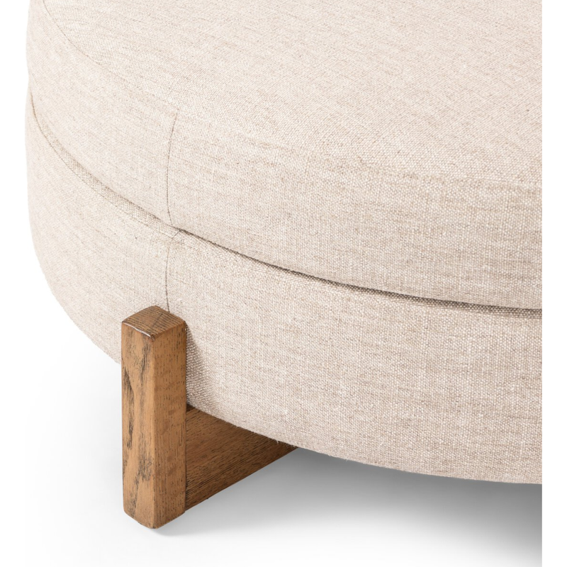 Esben Storage Ottoman Large in Alcala Wheat