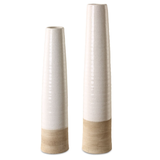 Ivory Sands, Vases, S/2