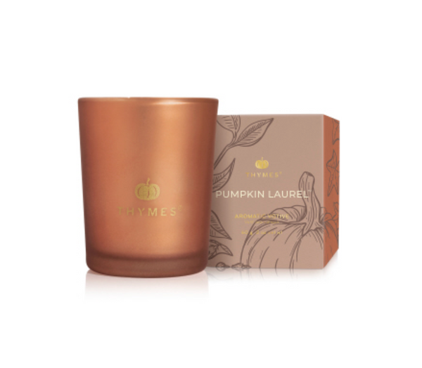 Pumpkin Laurel Votive Candle