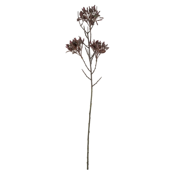 Wild Flower Spray in Dark Purple
