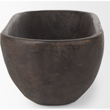 Athena Wooden Bowl - Black