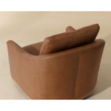 Corbin Swivel Chair in Aline Butternut