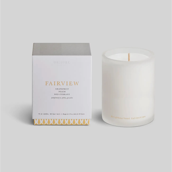 Vancouver Candle Co - 10 oz Candle Fairview