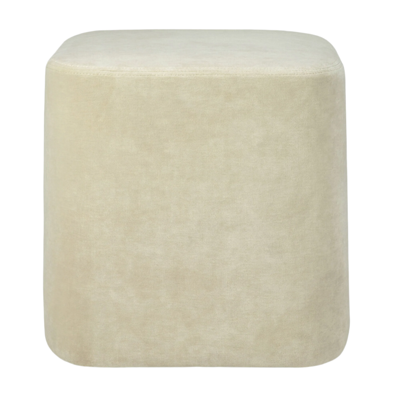 Cube Pouf in Sand