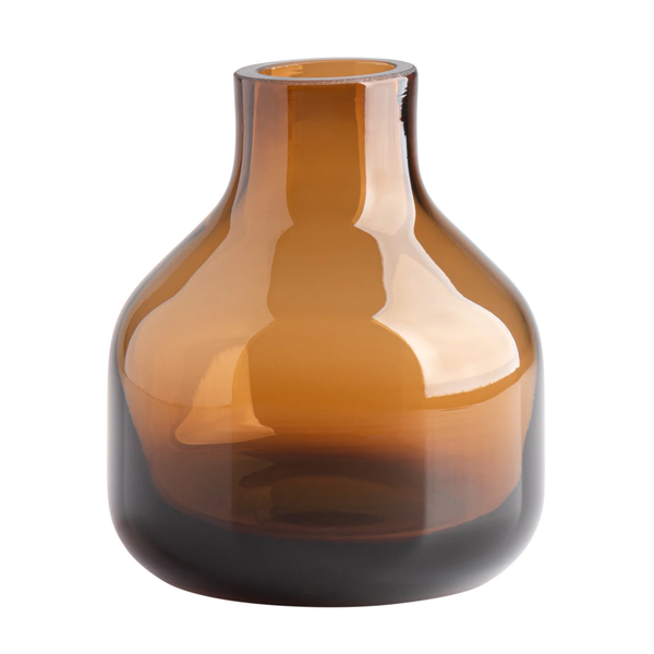 Beau Mini Bottle Wide Glass Vase