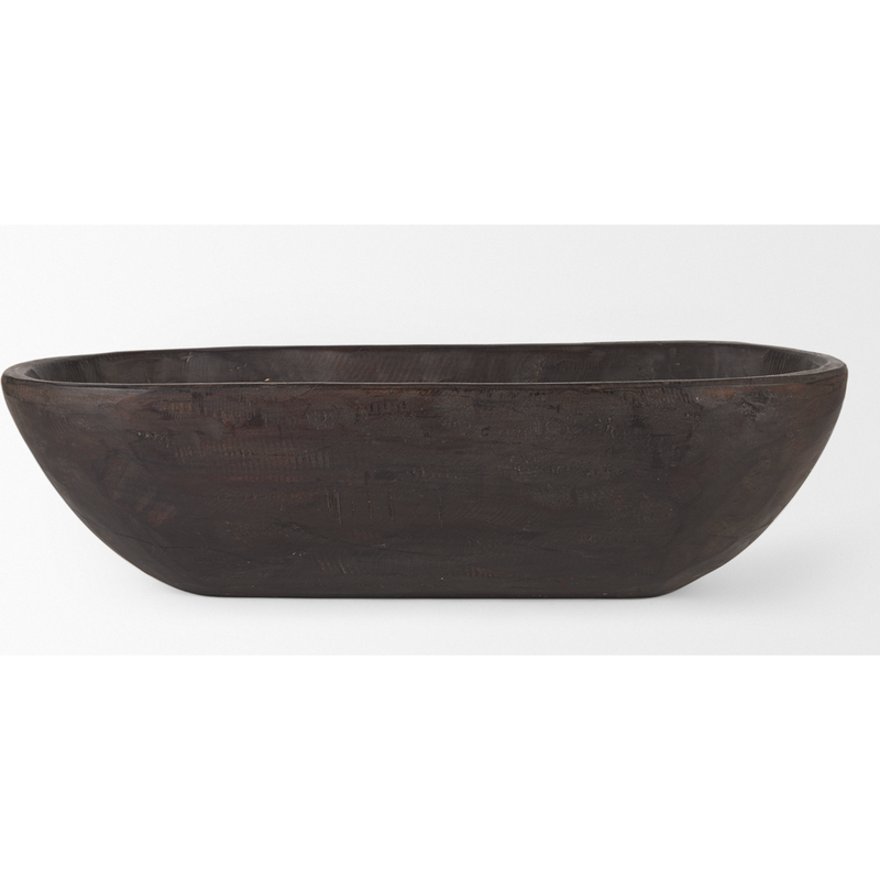 Athena Wooden Bowl - Black