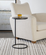 Brunei Accent Table - Nickel