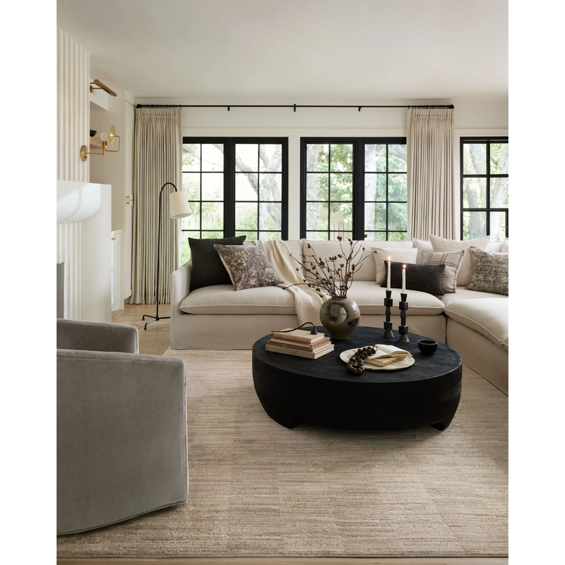 Arden Rug in Natural/Pebble