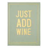 Just Add Wine - Serving Set Book Box