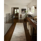 Rocky Rug in Ivory/Silver