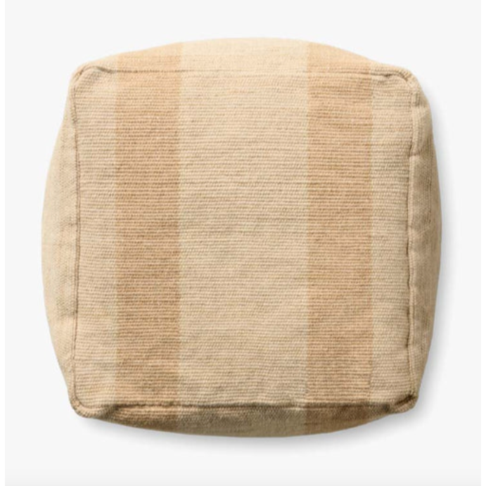 Rosemoor Pouf in Beige