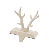 Antler Stocking Holder in White
