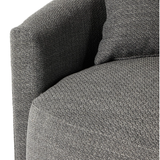 Chloe Swivel Chair in Gibson Smoke