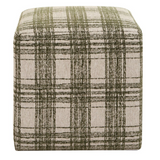 Joie Ottoman | Ireland Plaid