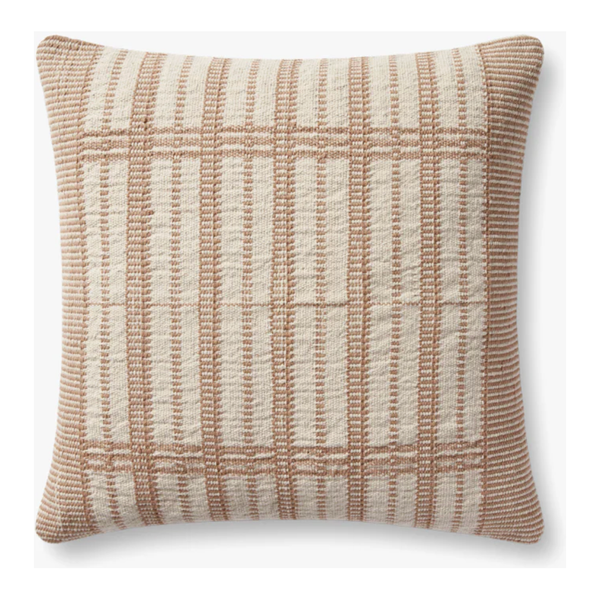 Marion Cushion Gold / Beige 22" x 22"