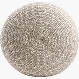 Entwined Pouf in Natural