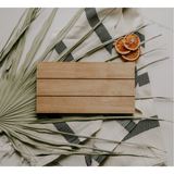 Natural Rectangular Wood Tray