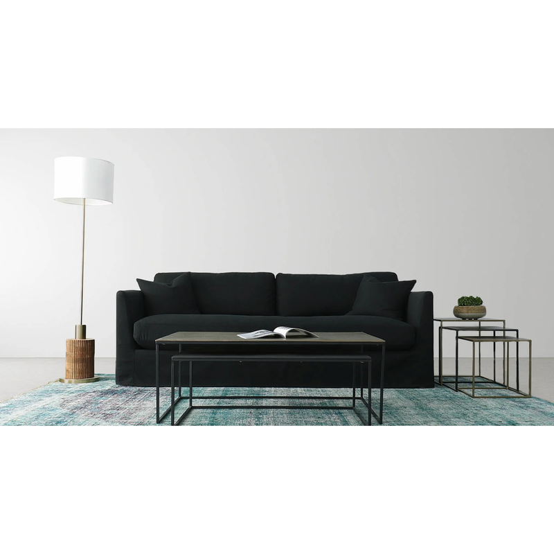 Heston Sofa - Black Raven