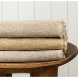 Culver Woven Table Runner in Oyster