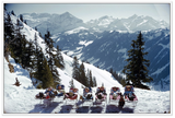 Lounging in Gstaad by Slim Aarons