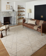 Darby Rug in Sand/Charcoal