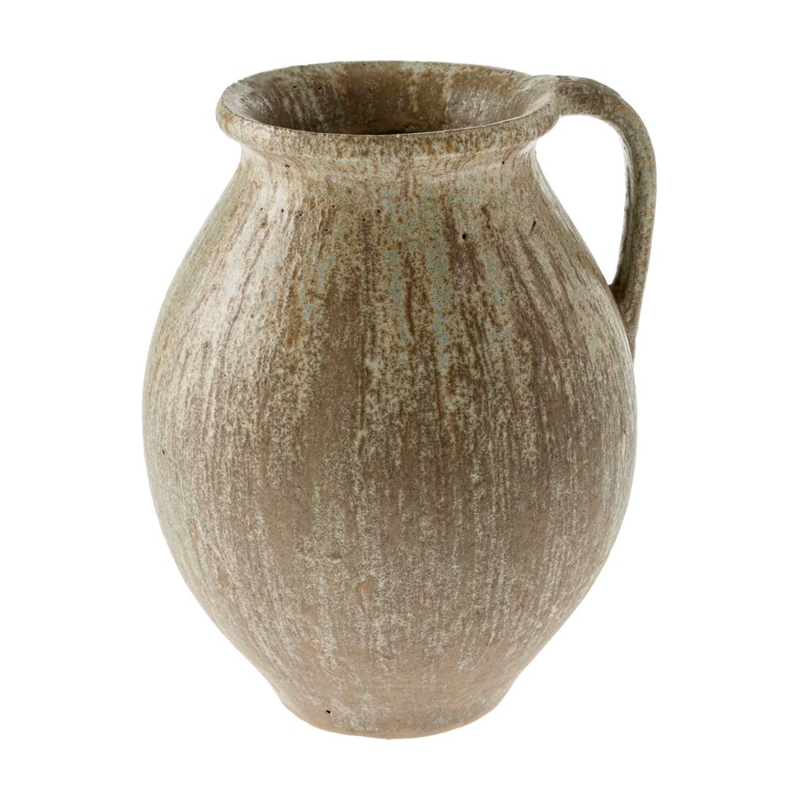 Rhodeas Pitcher Vase Reactive Brown