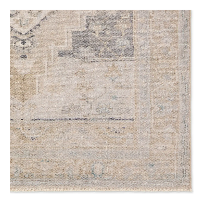 Lumal Rug in Jade/Feather Grey/Oak