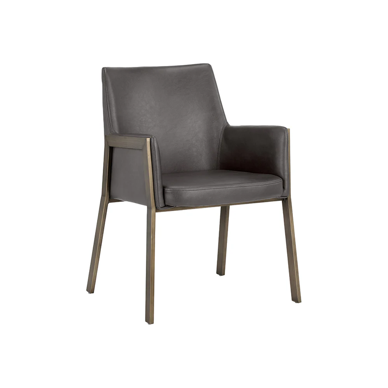 Bernadette Dining Armchair in Kendall Grey