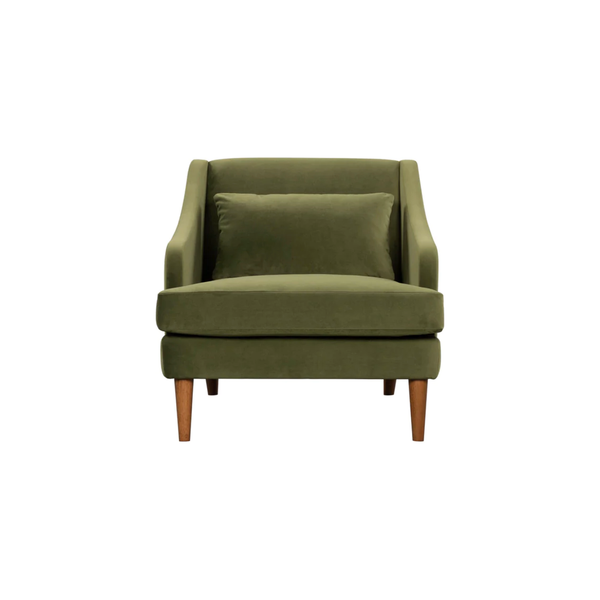 Missy Club Chair - Green Velvet