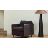 Teller Accent Chair in Warm Black