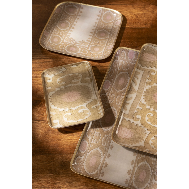 Sunrise Suzani Rectangular Tray