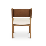 Carol Dining Chair | Tan Leather - Set of Two