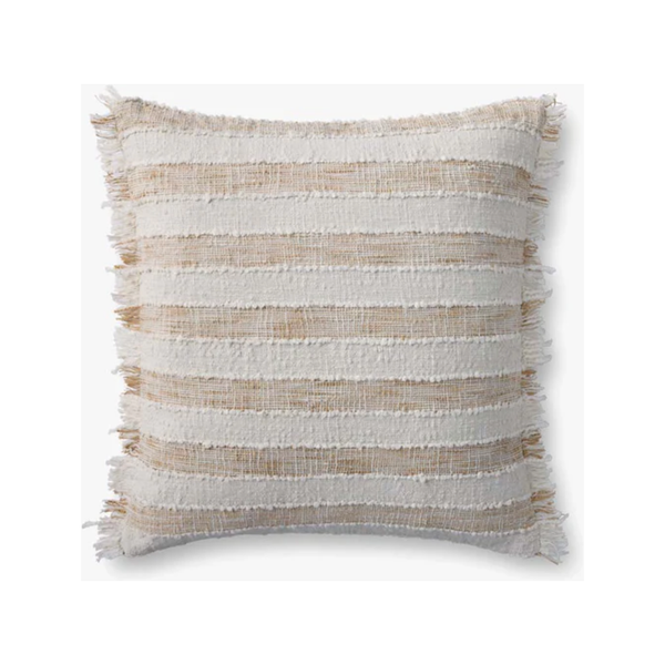 Adley Cushion in Beige / Ivory