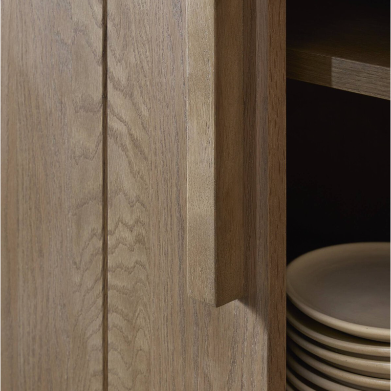 Elgin Cabinet in Sandy Oak Veneer