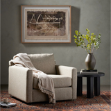 Hampton Swivel Chair in Delta Sand