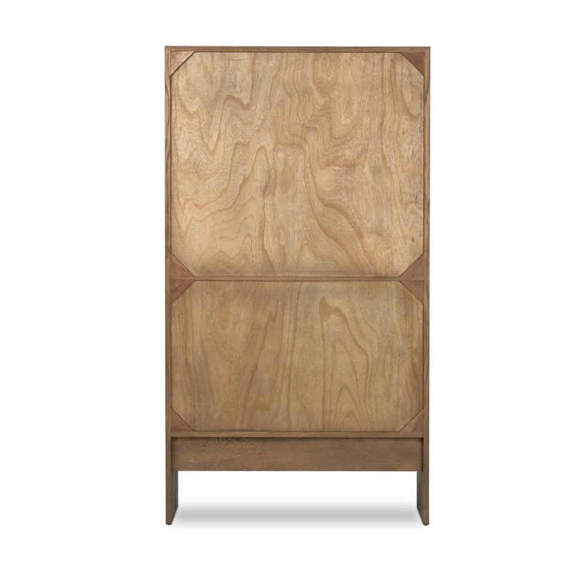 Elgin Cabinet in Sandy Oak Veneer