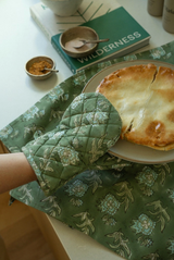Elowen Block Print Oven Mitt