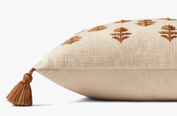 Addison Cushion in Rust 13" x 21"