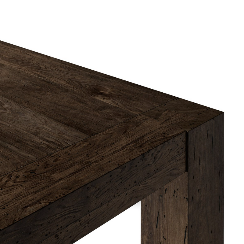 Abaso Dining Table in Ebony Oak