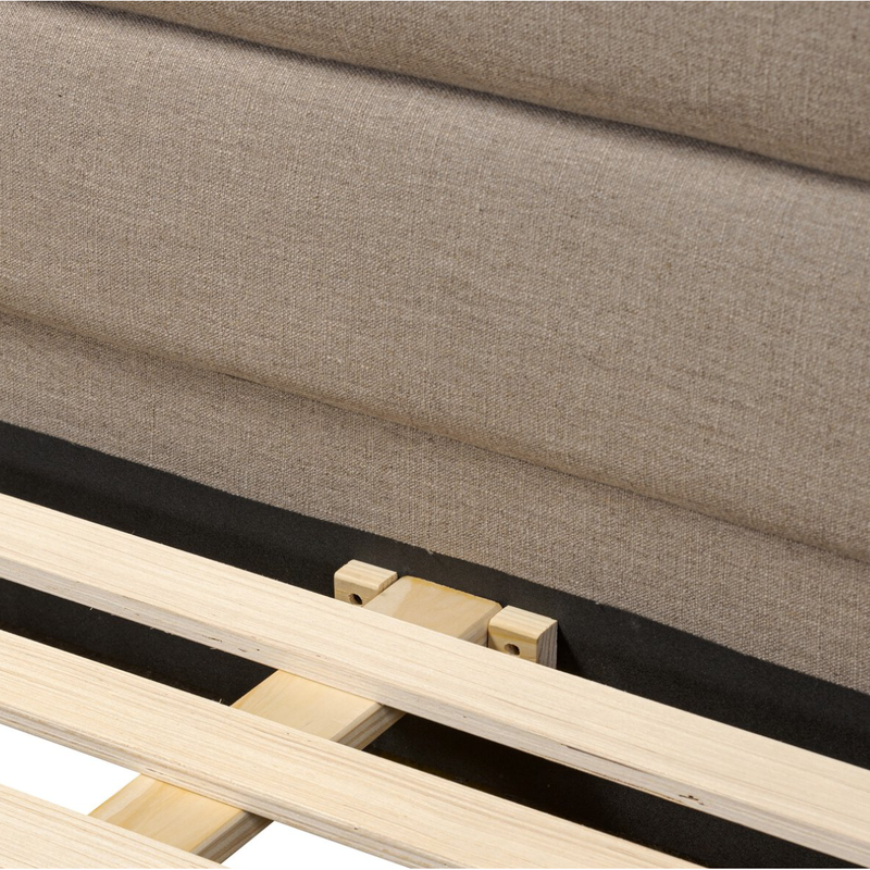 Daphne Bed in Alcala Taupe