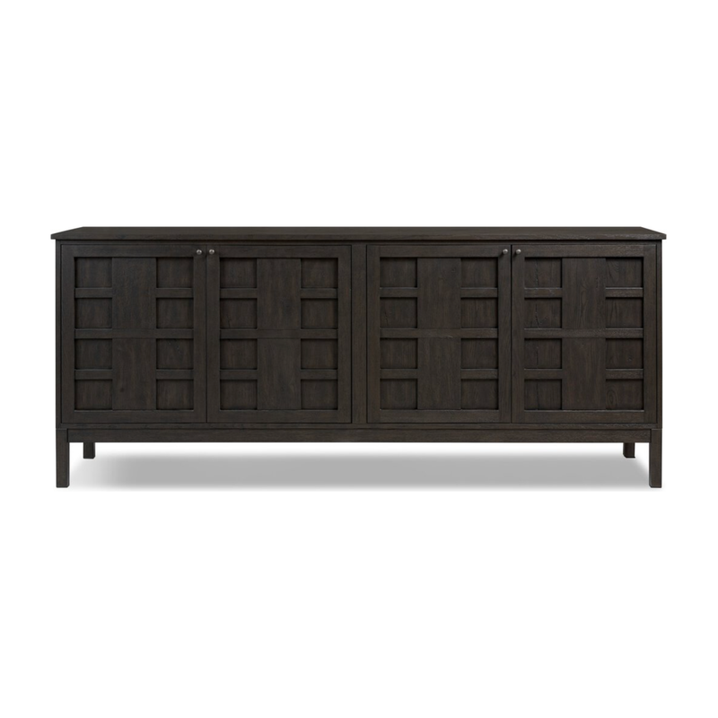 Alessio Sideboard in Smoked Black